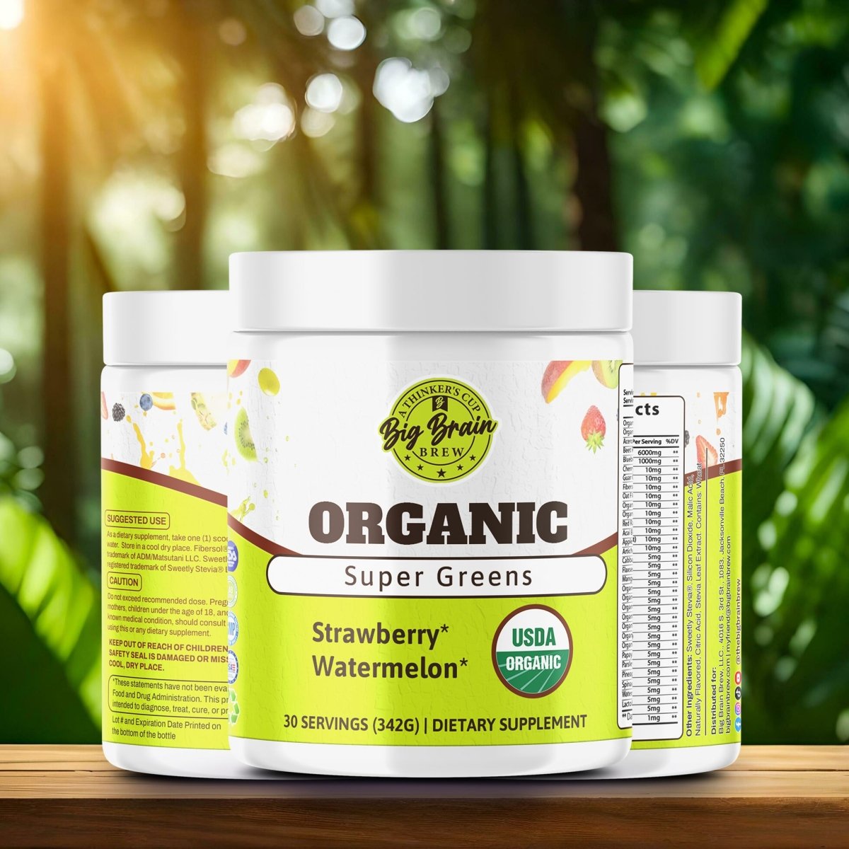 Organic (Super Greens) - Big Brain Brew