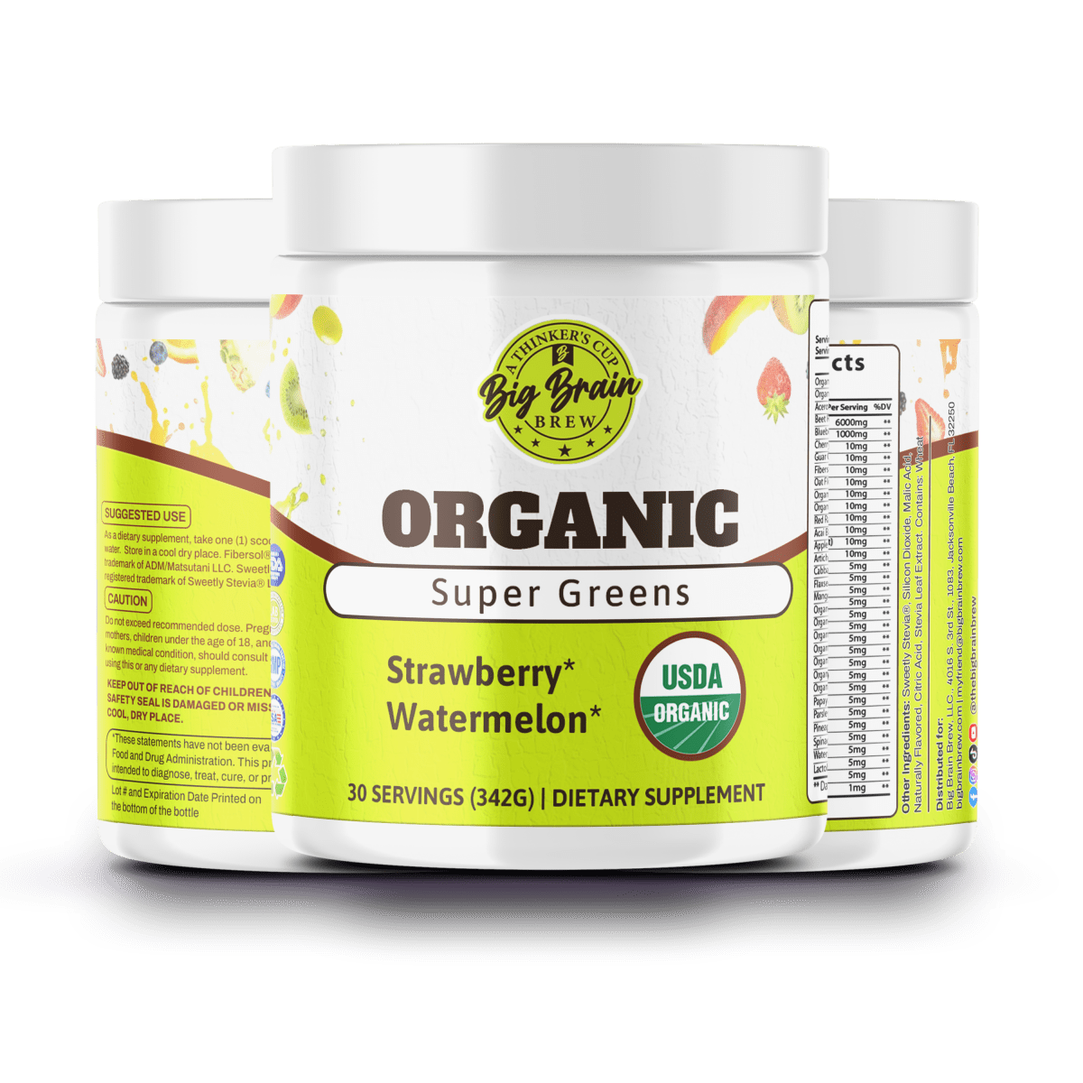 Organic (Super Greens) - Big Brain Brew