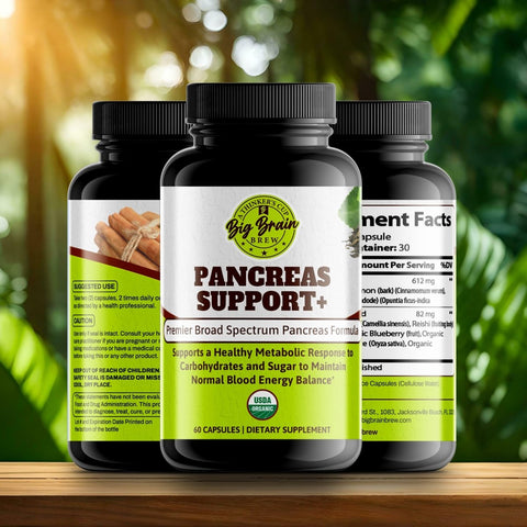 Pancreas Support+ (Premier Support Elixir) - Big Brain Brew