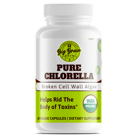 Pure Chlorella (Natural Detoxification) - Big Brain Brew