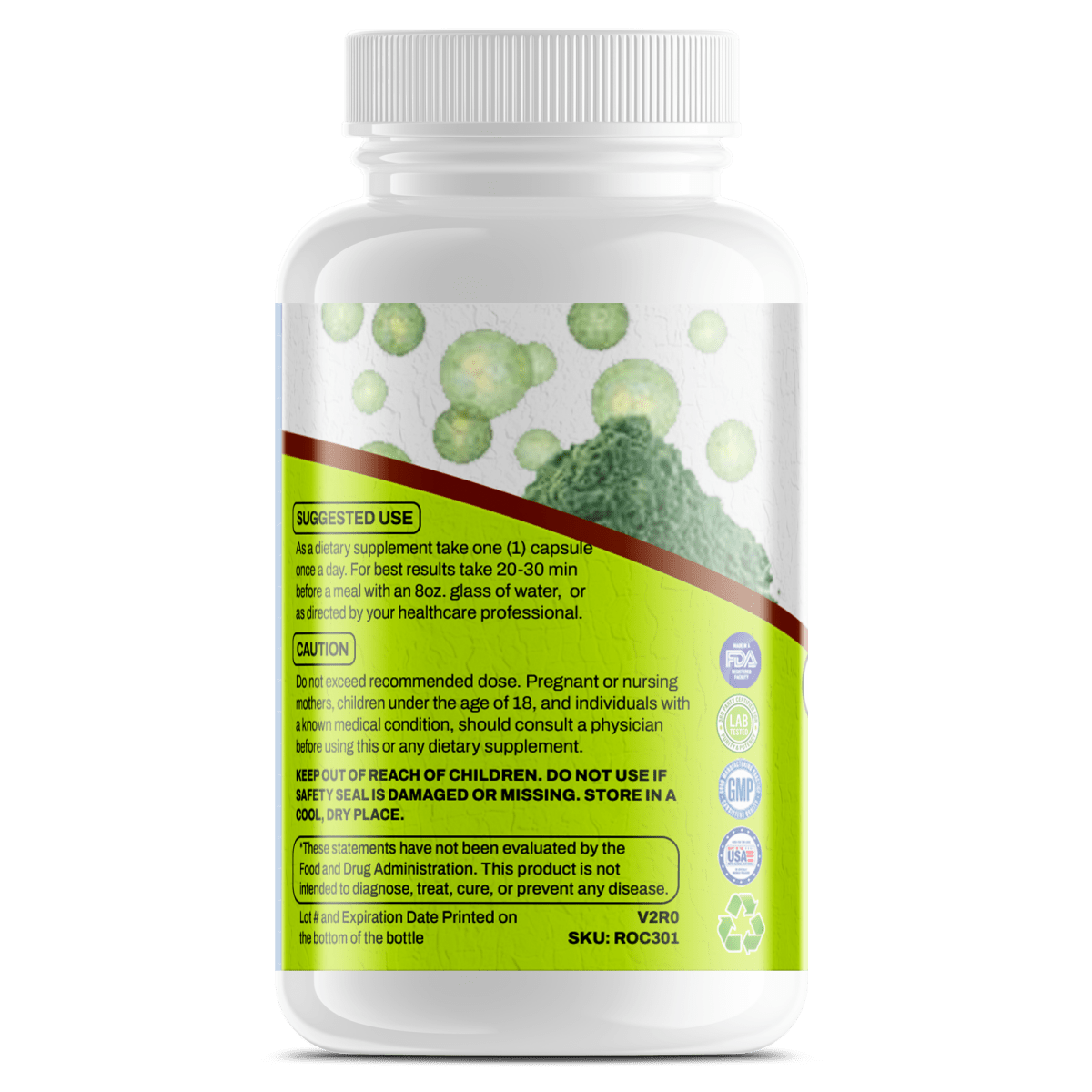 Pure Chlorella (Natural Detoxification) - Big Brain Brew