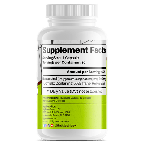 Resveratrol (Advance Nutrition) - Big Brain Brew