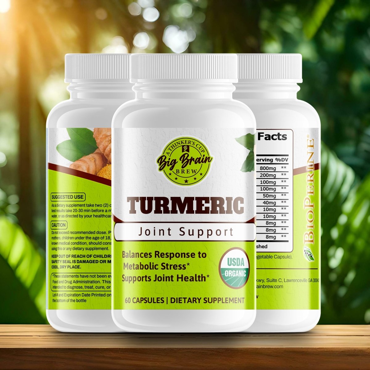 Turmeric (Joint Support) - Big Brain Brew