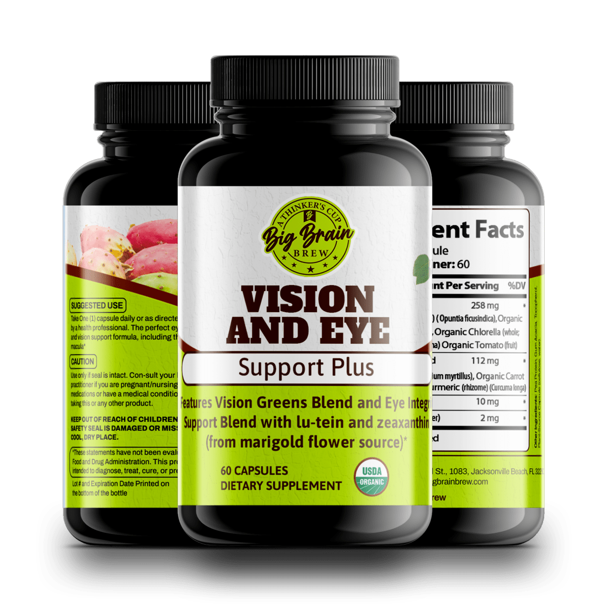 Vision and Eye Support Plus (Earth's Clarity) - Big Brain Brew