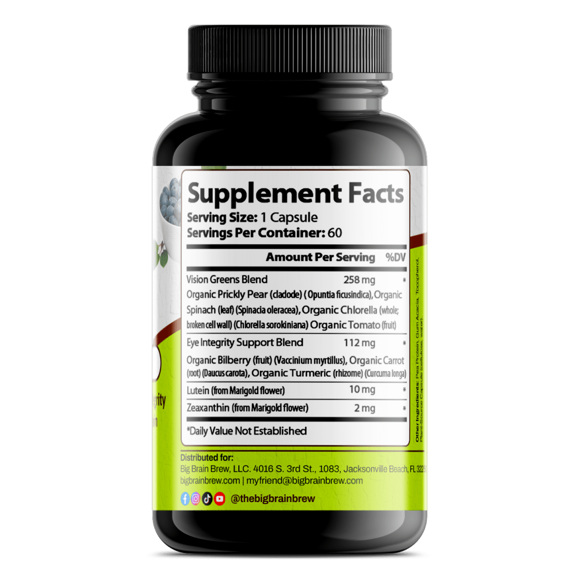 Vision and Eye Support Plus (Earth's Clarity) - Big Brain Brew