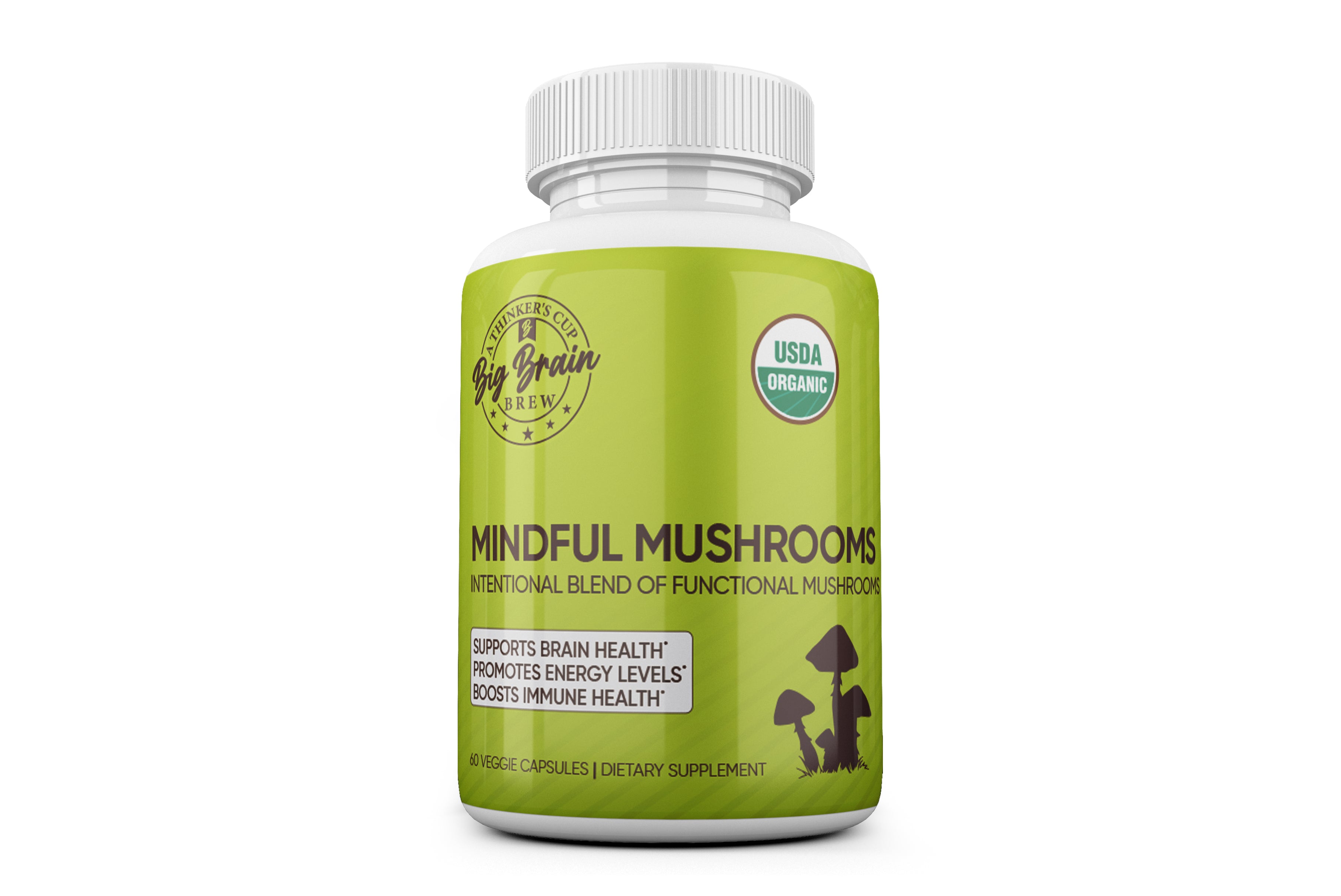 Mindful Mushrooms - Blend of 8+ Functional Mushrooms