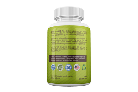 Irish Sea Moss, Bladderwrack & Burdock Root w/ Black Pepper - USDA ORGANIC
