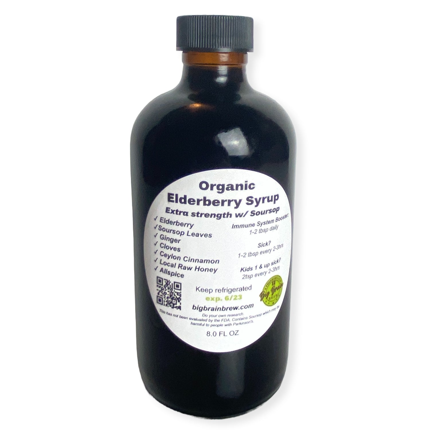 Elderberry Syrup – Extra Strength